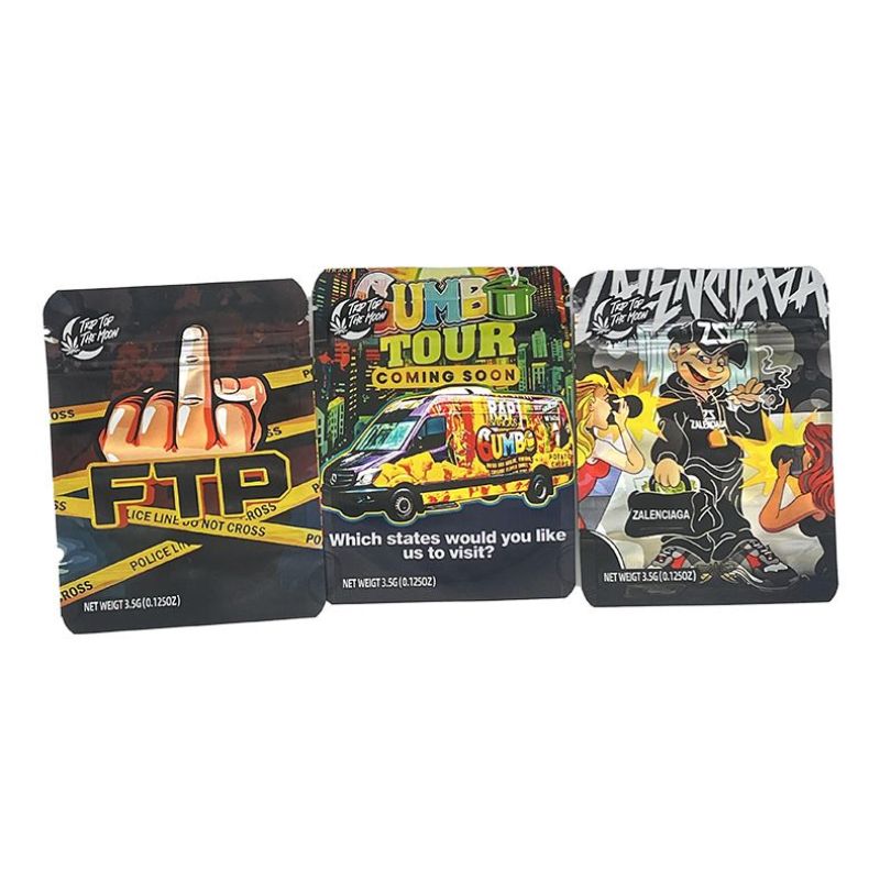 Morelato 3.5g Mylar Bags for Cannabis